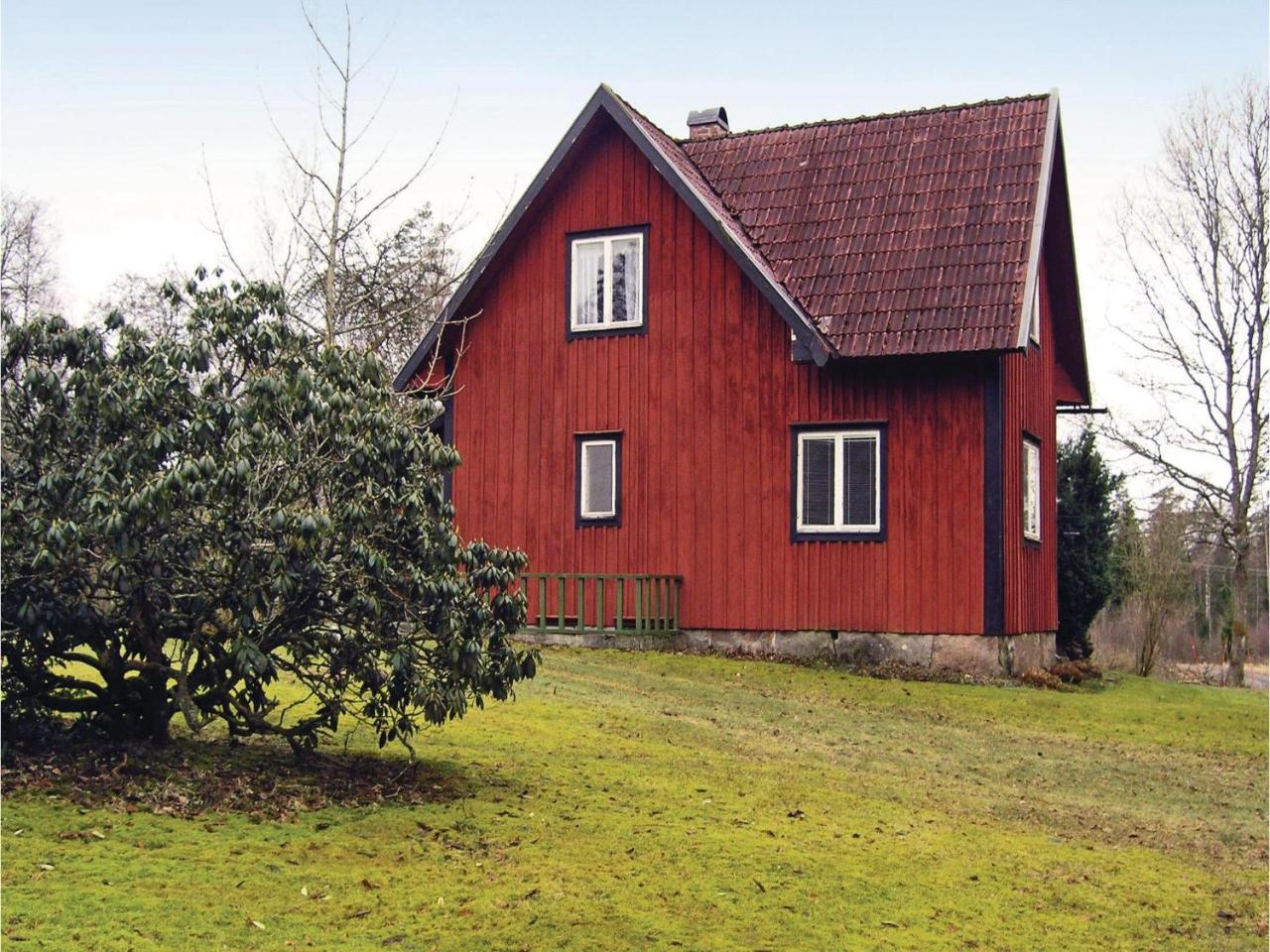 Cozy Home In Langaryd With Kitchen Eksteriør bilde